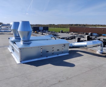 Installatie filterunits